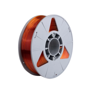 PETG пластик ИКЦ, 1,75 мм, 1 кг, янтарный (оранжевый полупрозрачный)