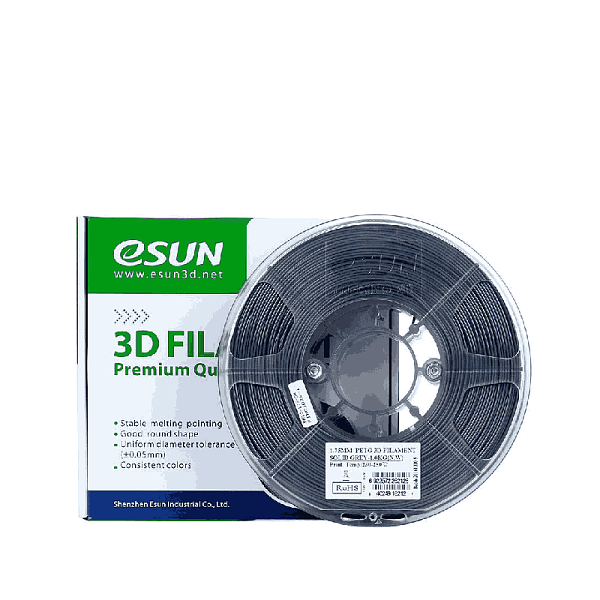 Пластик для 3D печати eSUN PETG, 1 кг, серый