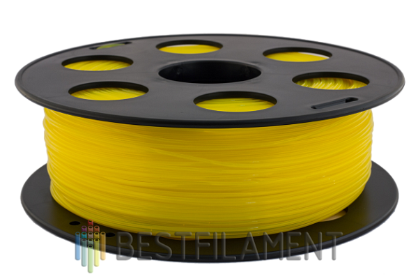 PLA пластик Bestfilament, 1 кг, 1.75 мм, желтый