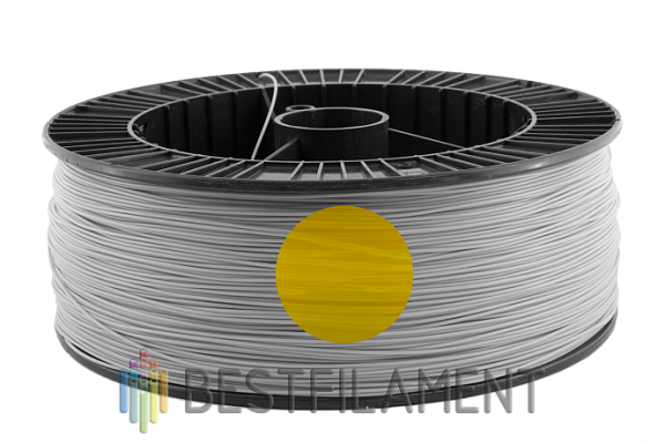 PETG пластик Bestfilament, 2.5 кг, 1.75 мм, желтый