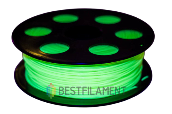 PLA пластик Bestfilament, 1 кг, 1.75 мм, флуоресцентный желтый