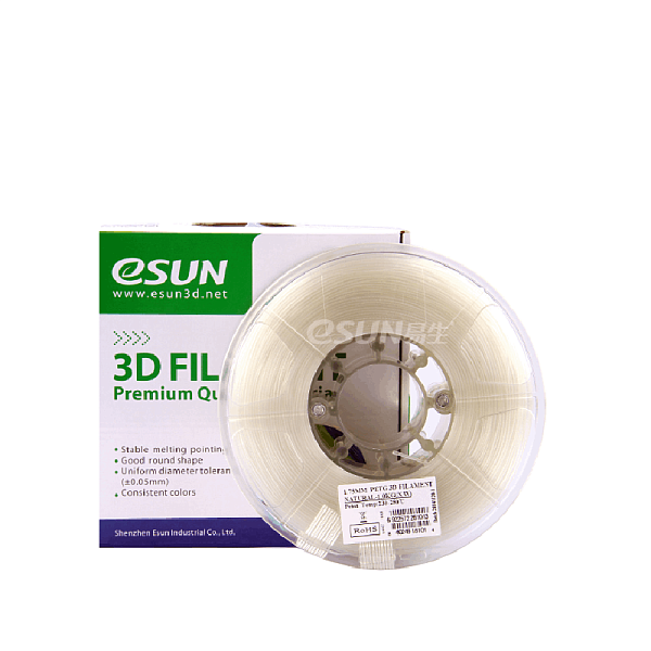 Пластик для 3D печати eSUN PETG, 1 кг, прозрачный