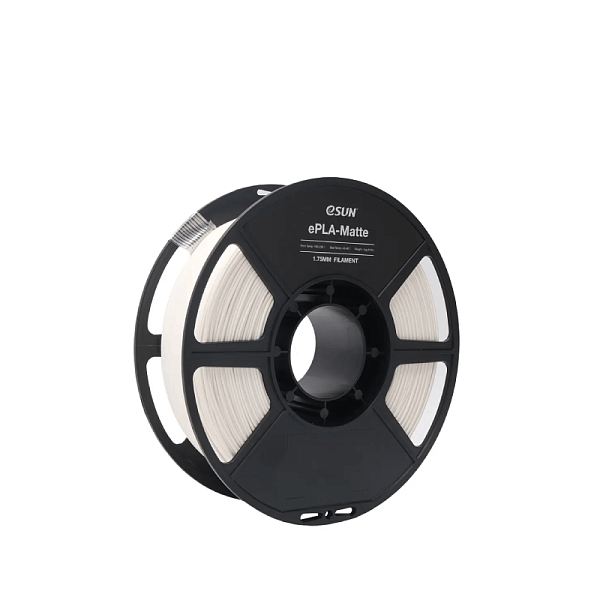 Пластик для 3D печати eSUN ePLA-Matte, 1кг, белый