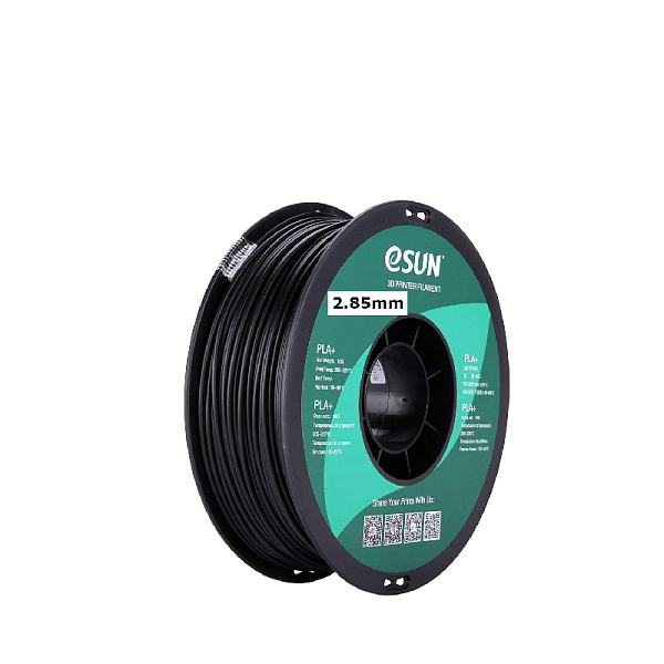 Пластик для 3D печати eSUN PLA+ 3кг, черный