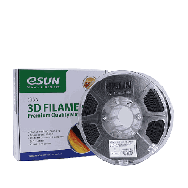 Пластик для 3D печати eSUN PETG, 1 кг, черный
