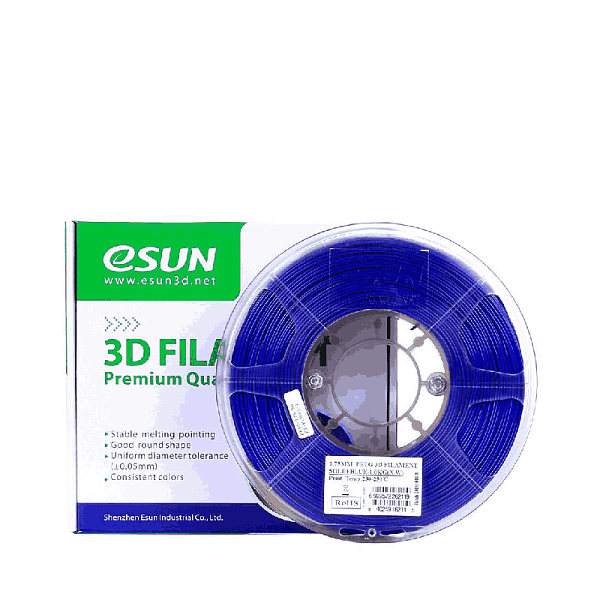 Пластик для 3D печати eSUN PETG, 1 кг, синий