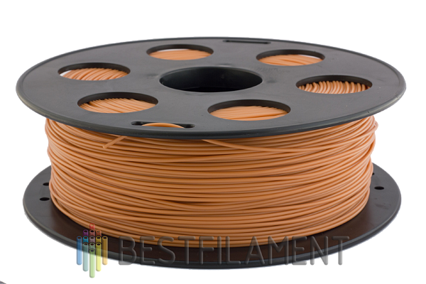 PLA пластик Bestfilament, 1 кг, 1.75 мм, коричневый